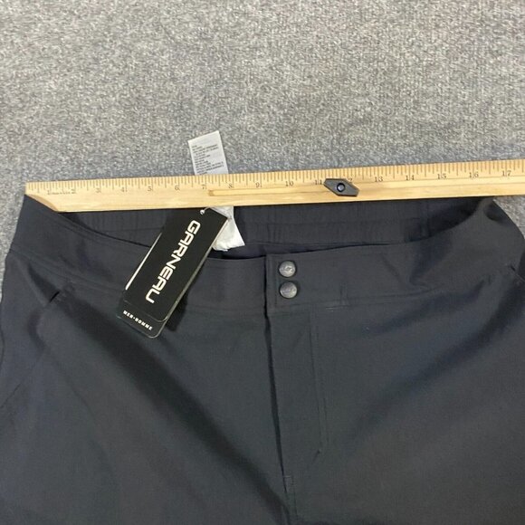 Garneau MTB Shorts XL Black Polyester Blend NEW - Picture 5 of 9